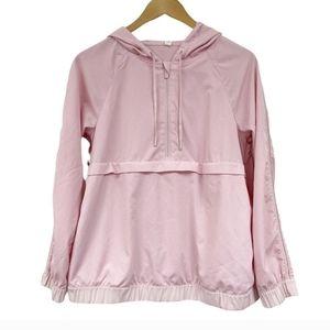 Lululemon Jacket Womens 8 Pink Pack Light Hoodie Pullover Perforated Backpack